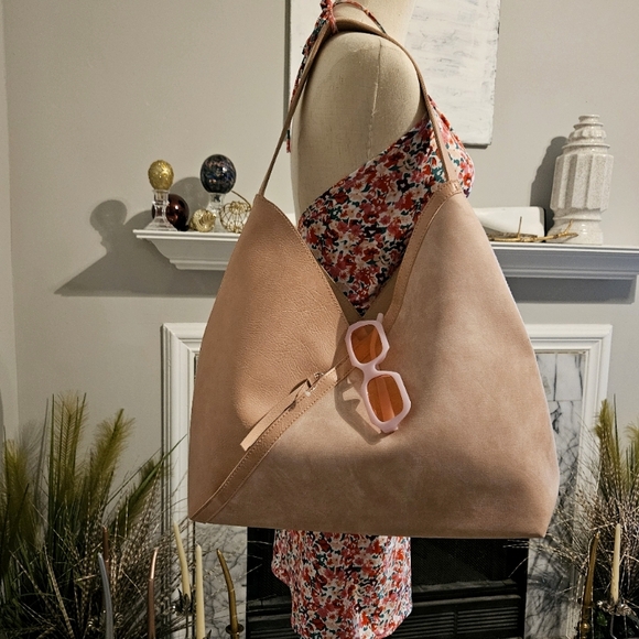 LN Y2k Hobo shoulder bag! Blush Pink - Picture 1 of 13